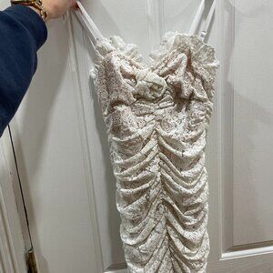 EB LUXE Los Angeles White Dress